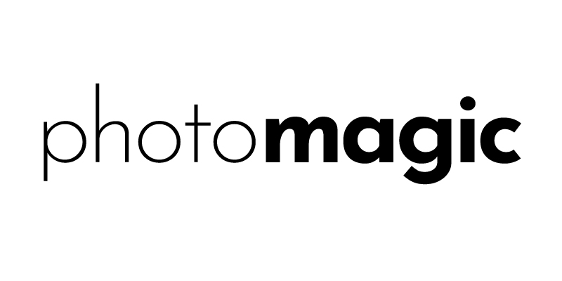 The words Photomagic with photo regular and magic bolded